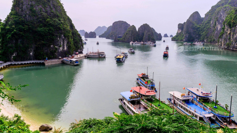 Admire The Scenery Of Halong From Above