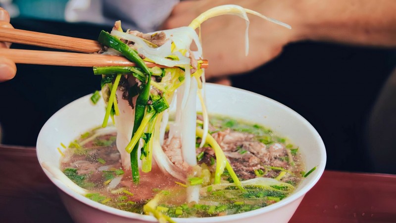 Day 1 Enjoy A Classic Bowl Of Pho Bo Bursting With Authentic Flavors Of Hanoi