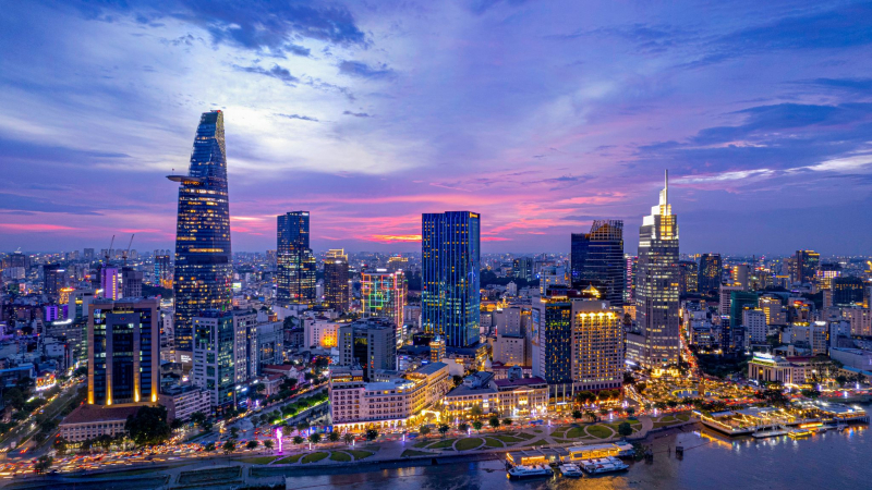 Day 1 Admire The Beauty Of Ho Chi Minh City By Night