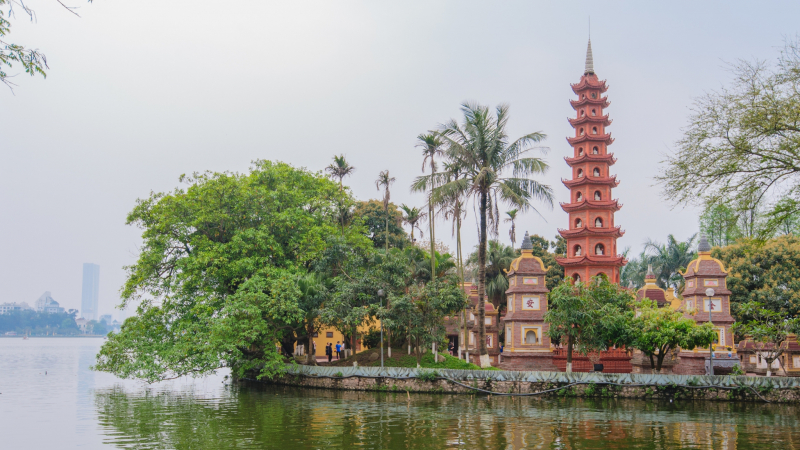 Day 2 Tran Quoc Pagoda Nestled In West Lake